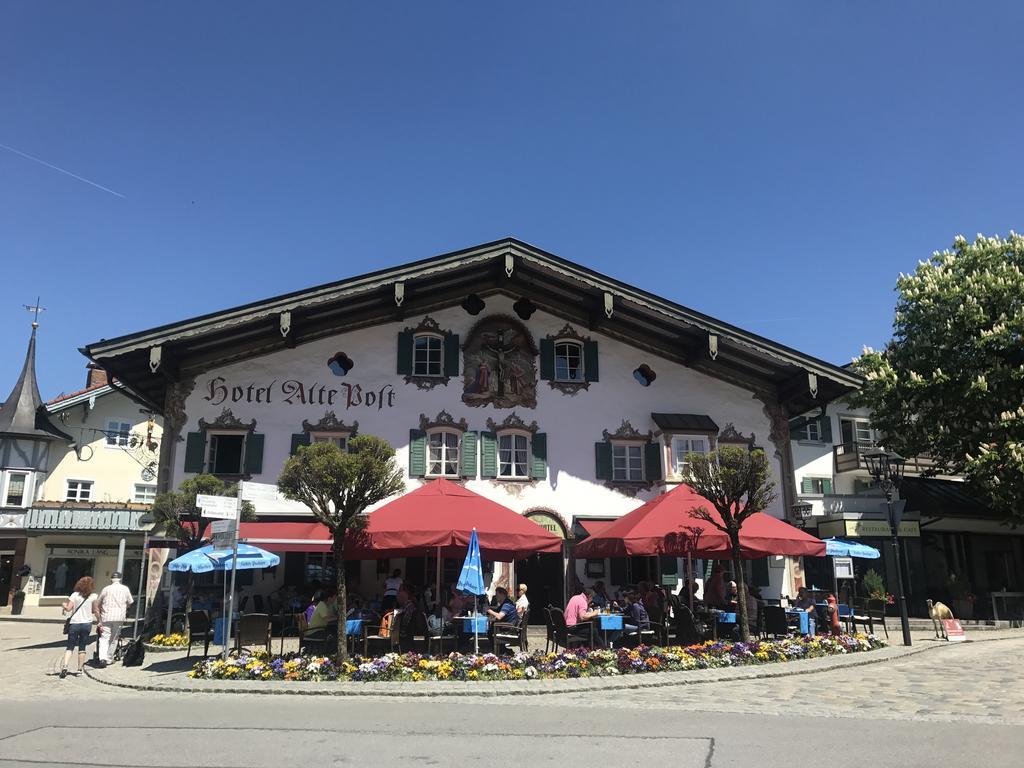 Hotel Alte Post Oberammergau Esterno foto