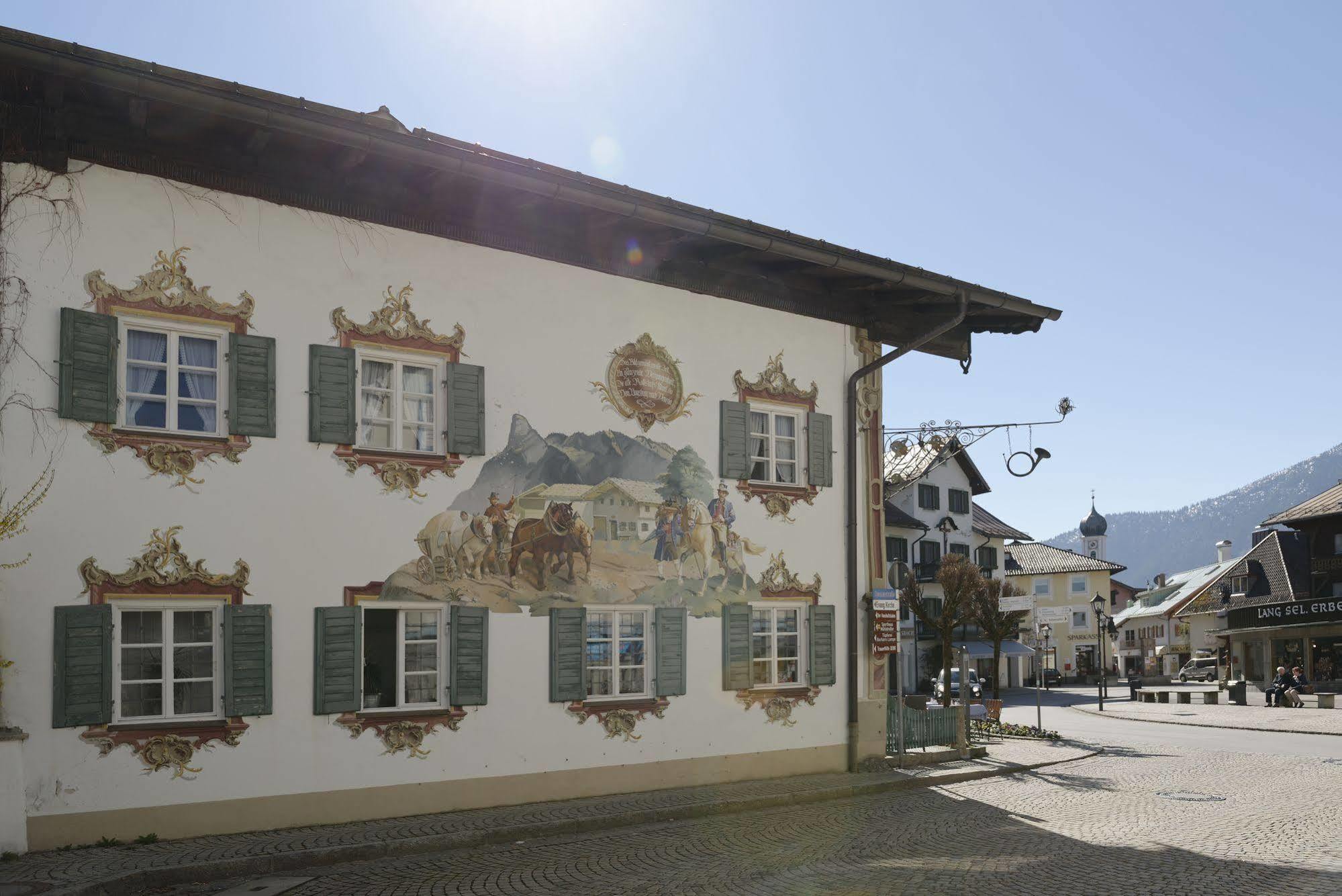 Hotel Alte Post Oberammergau Esterno foto