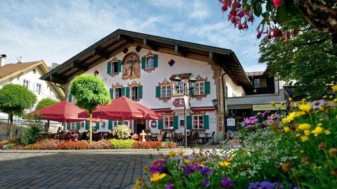 Hotel Alte Post Oberammergau Esterno foto